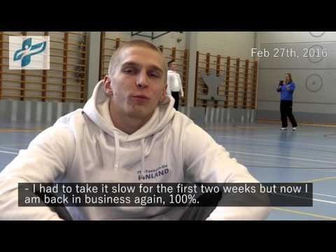 Euros 2016 interview (English subtitles): Antti Rintanen about his preparations to Euros 2016