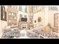 Bloxburg - Christmas Family House Speedbuild (interior + full tour)
