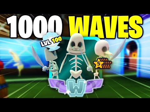 ONE UNIT WAVE 1000 in Spongebob Tower Defense