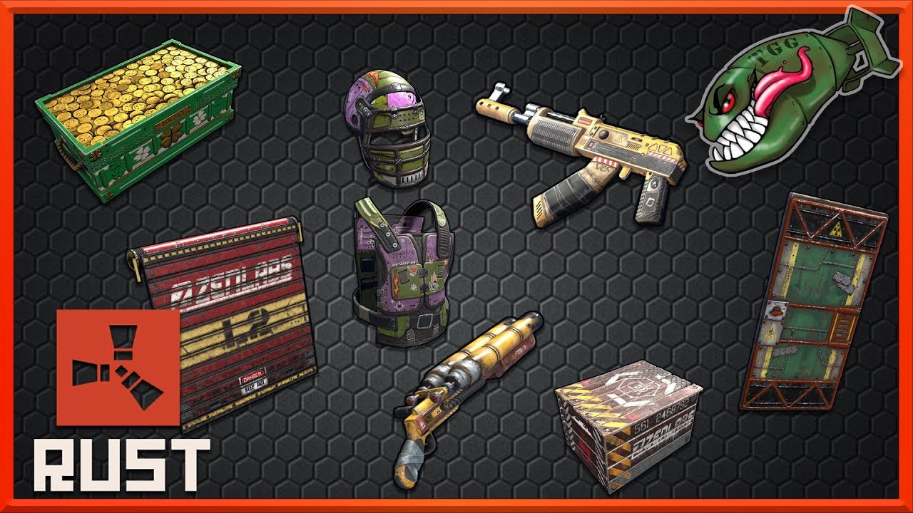 Rust Skins | Oil Rig Themes, Leprechaun's Loot, Vandal Set, Bulldozer Ak #109 (Rust Skin Preview)