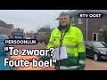 Vuilnisman Mark checkt afvalcontainers van binnen en buiten | RTV Oost