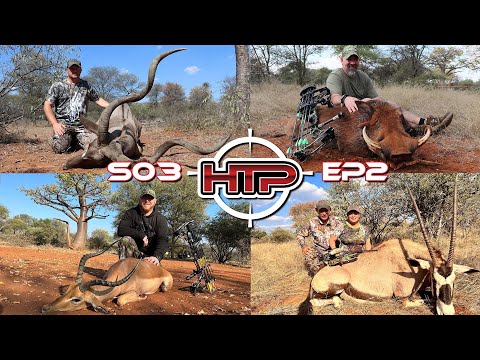 Huntech Pro S03E02 - Bowhunting with Treezyn USA at Impisi Safaris South Africa