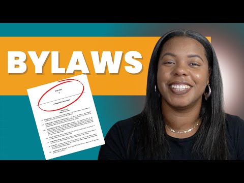 What are Nonprofit Bylaws?