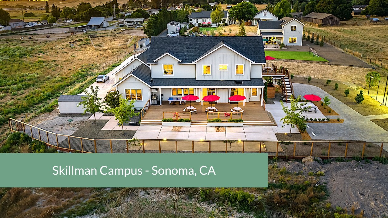 Video tour of Muir Wood’s Skillman campus for boys in Sonoma, CA
