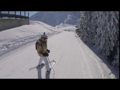 St johann in tyrol. Amanda top slope path testing gopro. Mar 2018.