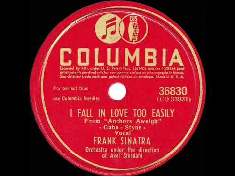 1945 OSCAR-NOMINATED SONG: I Fall In Love Too Easily - Frank Sinatra