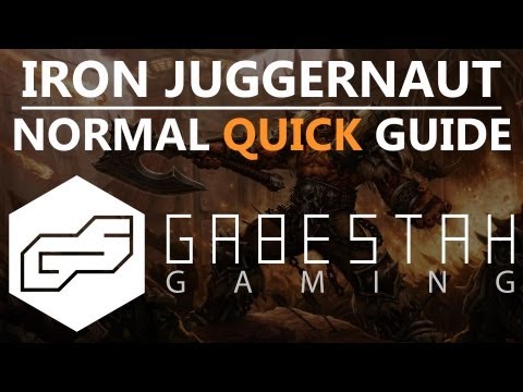 Iron Juggernaut Normal Quick Raid Guide [VOX]