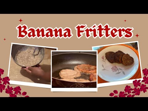 How to Make the Best Banana Fritters | Cook with Me Vlog | Easy & Delicious Recipe | Tasheena