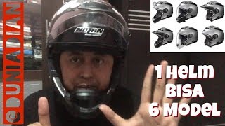 Download lagu Unboxing   Review Helm NOLAN N44 Evo Black l 1 Helm 6 Model mp3
