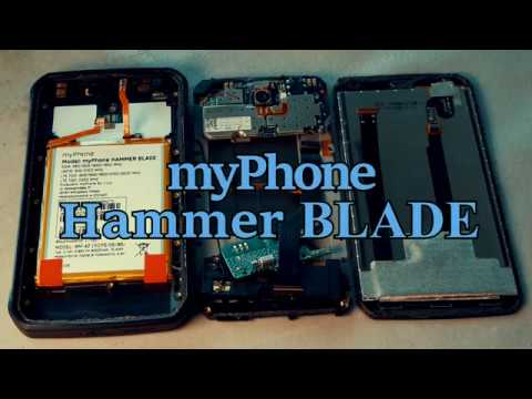 myPhone Hammer BLADE - Phone Disassembly