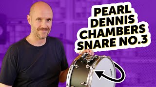 Video thumbnail for Pearl | Dennis Chambers Vol. 3 Signature Snare | DC1465S | Sound Demo by Drums Bonedo