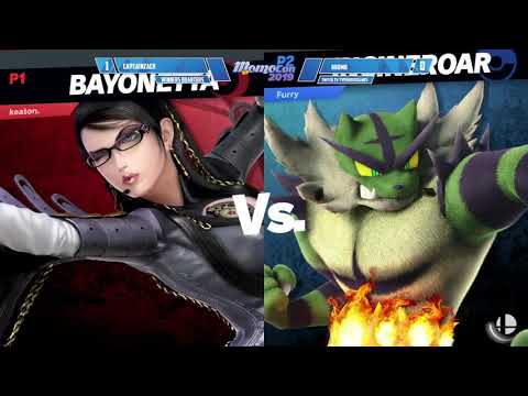 Momocon 2019 SSBU - CaptainZack(Bayonetta) vs Hbomb(Incineroar) - Singles Pools