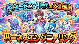 【完全解説】ハーネスエンジニアリング入門｜AIコーディングエージェントを「手綱」で制御する方法【Claude Code】