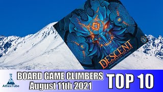 Top 10 Board Game Climbers for Week Ending in August 11th 2021