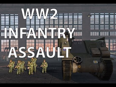 WW2 INFANTRY Tactics in this game are insane!