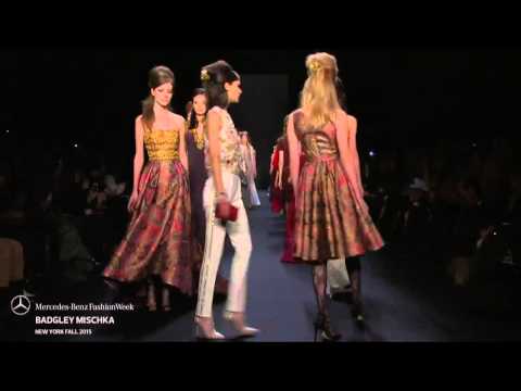 BADGLEY MISCHKA: FINAL WALK AT MBFW NY F/W 2015 COLLECTIONS