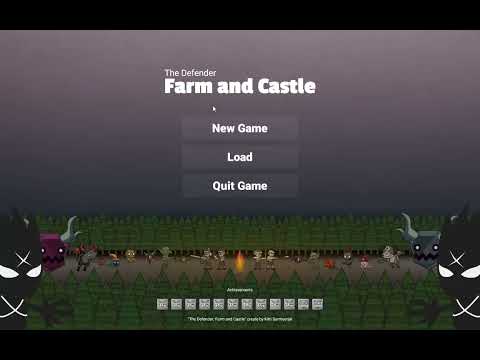 Steam Community :: Video :: The Defender Farm and Castle gameplay