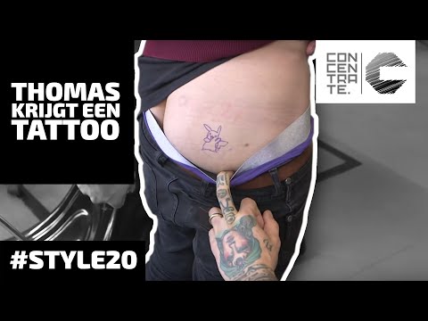 Thomas krijgt een tattoo! - CONCENTRATE #STYLE20 Video