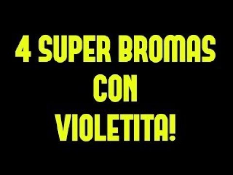 CUATRO SUPER BROMAS CON VIOLETITA! El panda show 2017