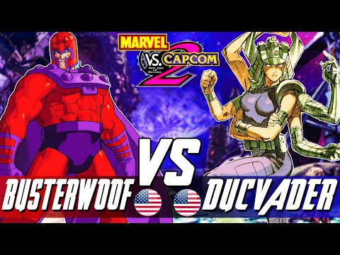 Marvel Vs Capcom 2:🔥Busterwoof Vs ducvader🔥| High Level Gameplay.