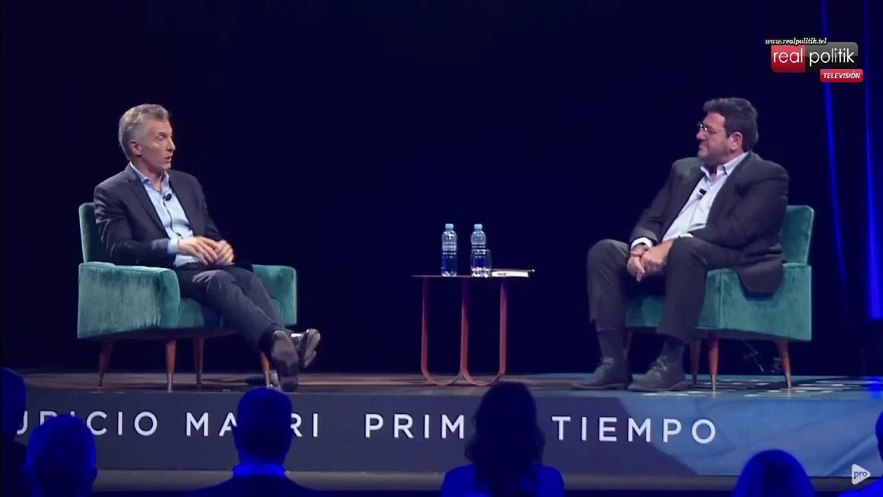 Mauricio Macri presenta su libro "Primer Tiempo"