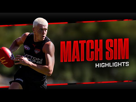 MUST SEE 🔥 Essendon go HEAD to HEAD in match sim