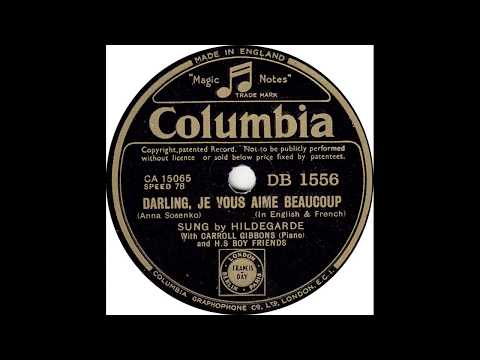 Hildegarde - Darling Je Vous Aime Beaucoup(1936)