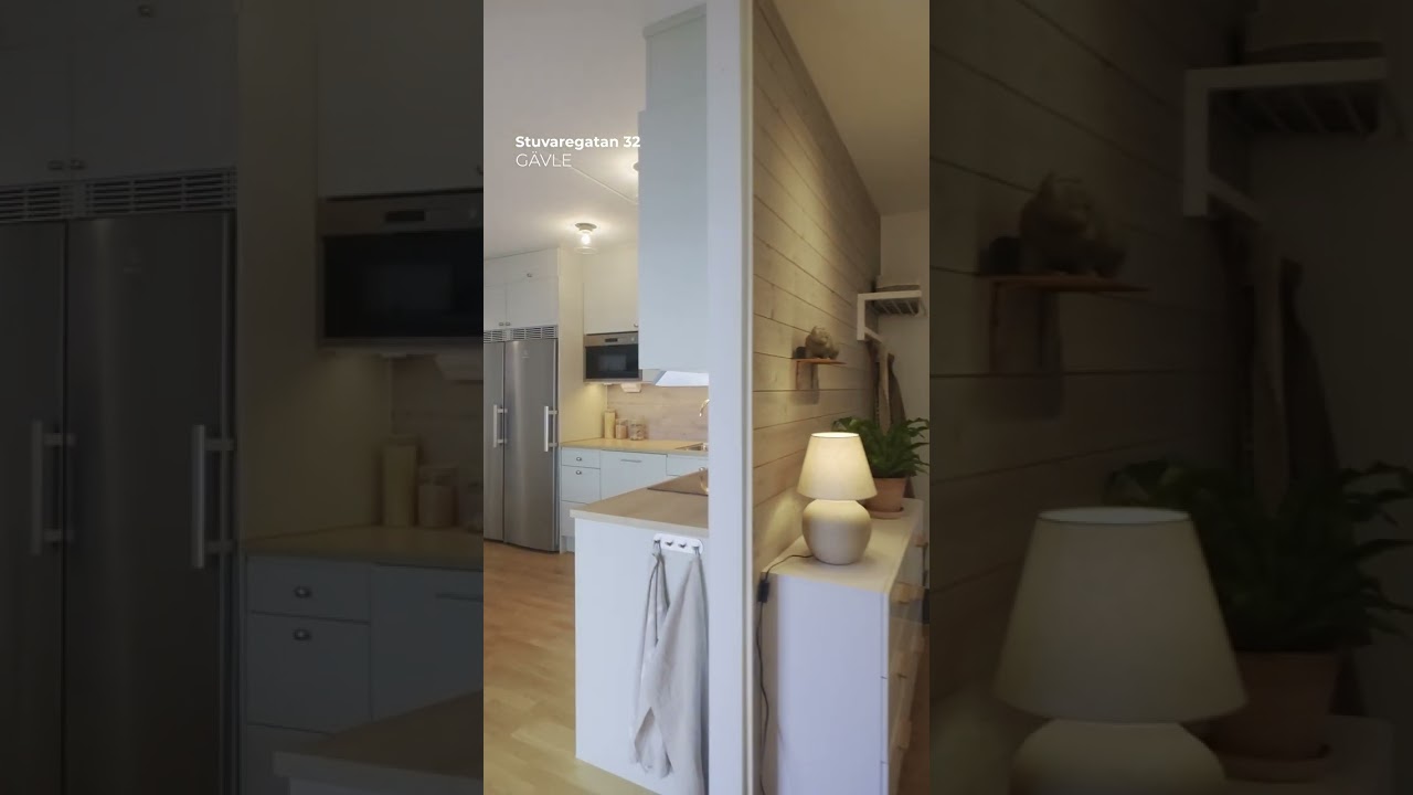 3 rum Lägenhet på Stuvaregatan 32 Gävle Strand Gävle kommun - video
