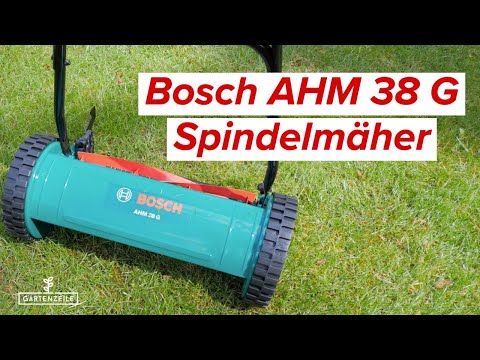 Bosch AHM 38 G manual cylinder mower tested! Our verdict on the Bosch hand-held lawn mower!