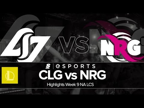 Highlights: CLG vs NRG (NA LCS Summer W9D2 Full Series)