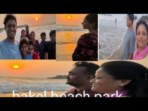 Kasaragod bekal beach park#kerala trip video in deepa chandu's kitchen