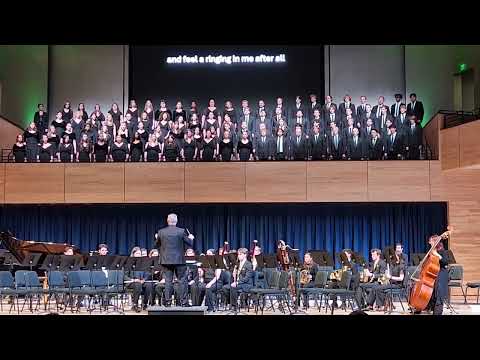 A Silence Haunts Me - by Jake Runestad - World Premier of the Choir / Wind Ensemble arrangement.