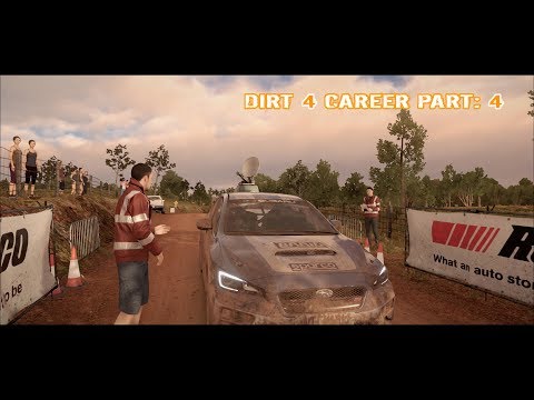 Dirt 4, Career Mode, Part: 4, Sprint Through the Outback (Dirt 4 Gameplay)