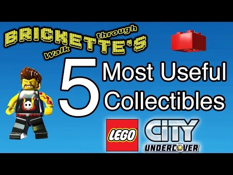 LEGO City Undercover 5 Most Useful Collectibles - Rex Fury and 4 Red Bricks - Pls SEE DESCRIPTION
