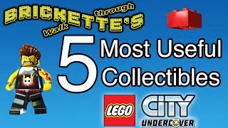 LEGO City Undercover 5 Most Useful Collectibles - Rex Fury and 4 Red Bricks - Pls SEE DESCRIPTION