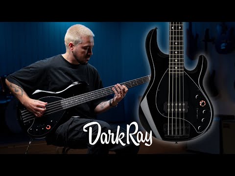 Immagine Sterling DarkRay 5-String Bass - Ebony - Black - 11