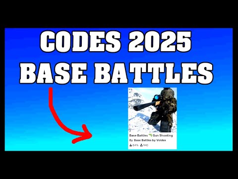 Base Battles Codes 2025 / Roblox ! 🎮🔑