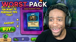 The Wizard101 Novus Pack is terrible...