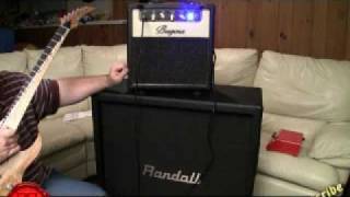 Video thumbnail for Bugera V5 driving a Randall 4x12 Cabinet - MAX HEADROOM !! by The Tone King