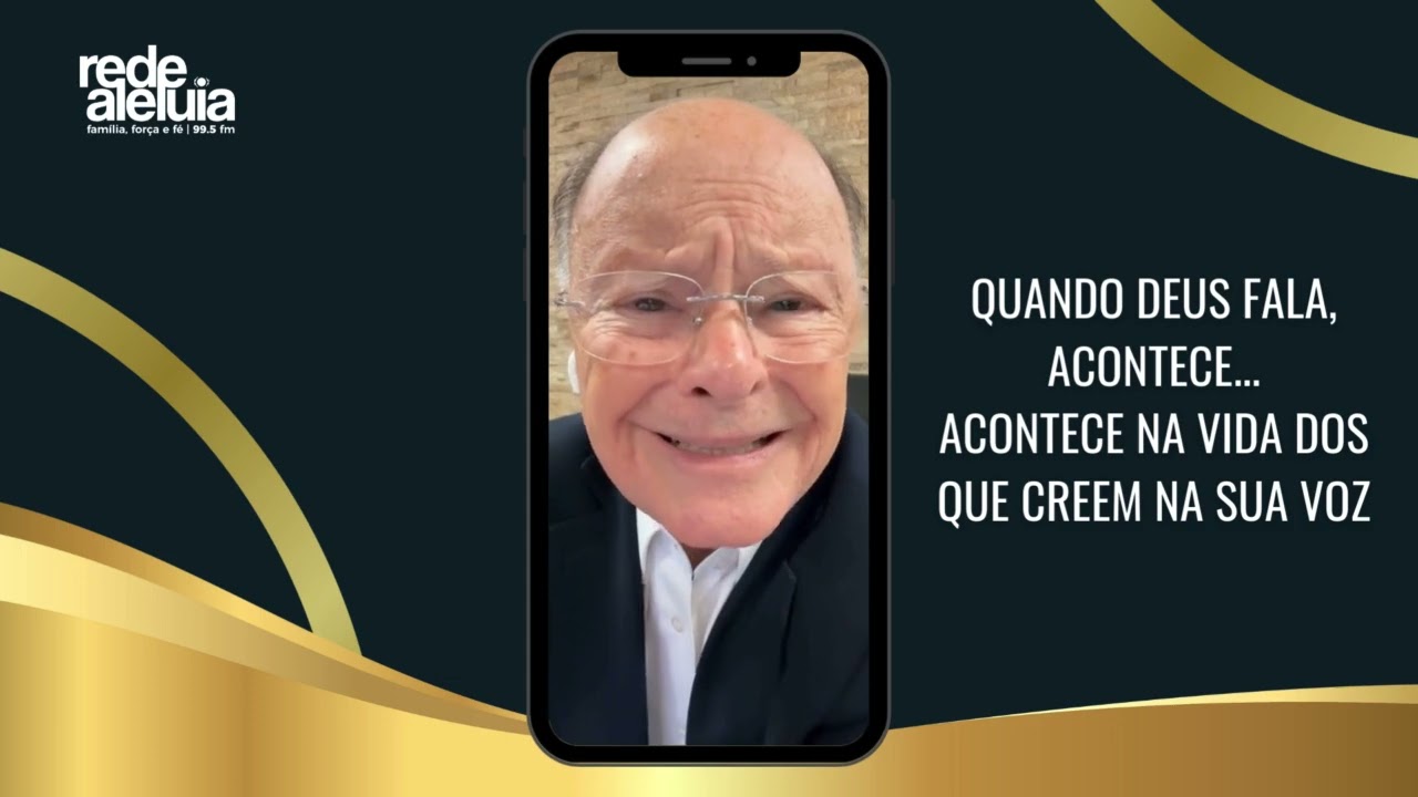 QUANDO DEUS FALA, ACONTECE...ACONTECE NA VIDA DOS QUE CREEM NA SUA VOZ.