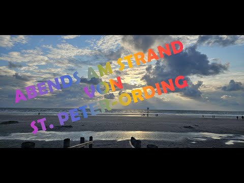 Abends am Strand von St. Peter-Ording