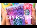DIY How To Starbucks Secret Pink Purple Drink RECIPE