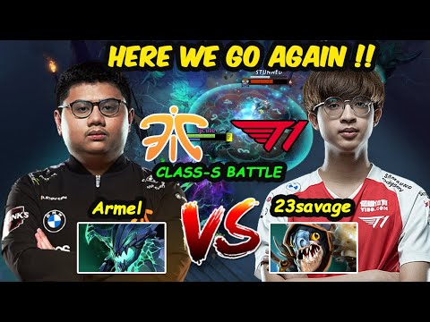 T1 23savage Slark vs Fnatic Armel OD - Here We Go Again SEA Class-S 2022 Battle Dota 2 pro Gameplay