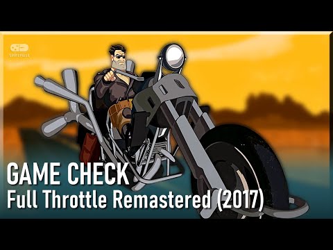 Bikes,Verrat und Endzeit Setting in VOLLGAS - FULL THROTTLE Remastered (2017) | Retro Review deutsch