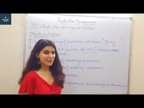 Production planning and Control | Objectives and Importance | Production Management | Class 5