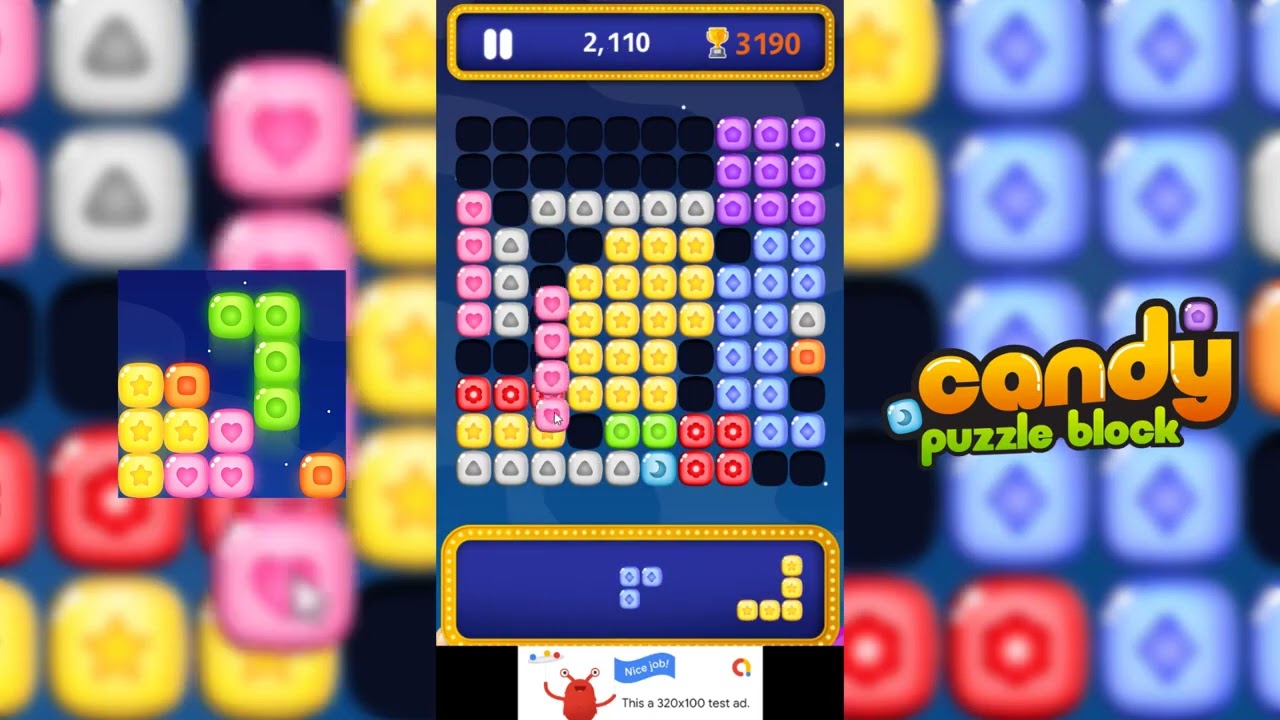 Candy Block Puzzle Unity Game Source Code #unity #unity3d #unitydev #unitydeveloper #sourcecode