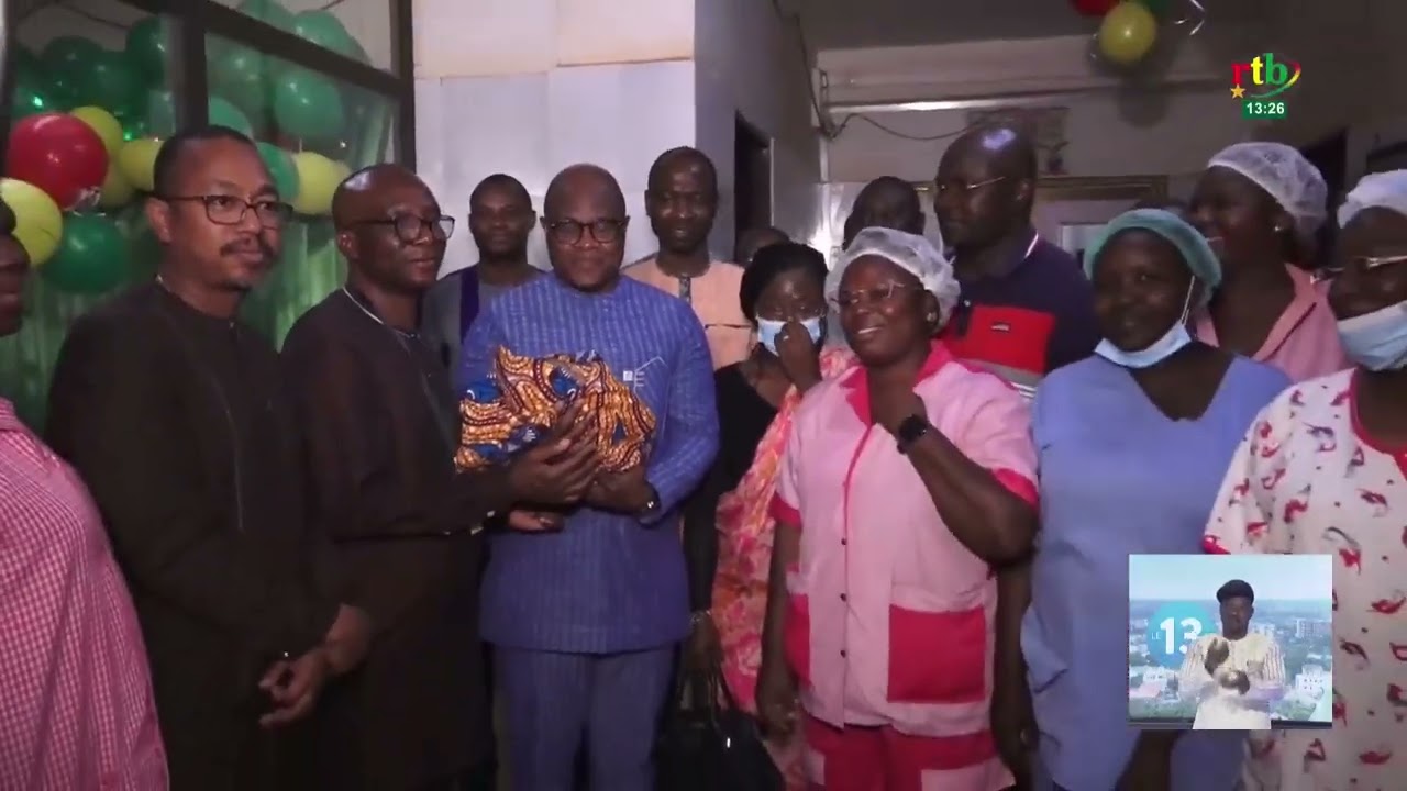 Carnet rose : le 1er né de l’année 2026 accueilli au CHU de Bogodogo