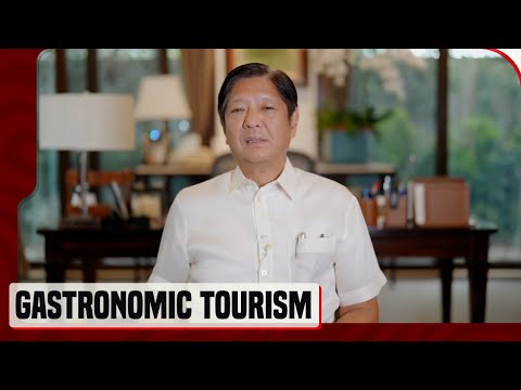 PBBM, hinimok ang mga Pinoy, OFWs na isulong ang gastronomic tourism