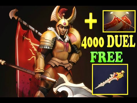 LEGION COMMANDER (+ 4000 DUEL) no need DIVINE RAPIER- DOTA2 - 7.23
