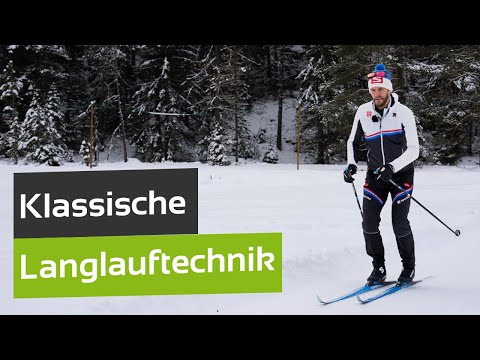 Langlauf lernen: Klassisch | Technik & Übungen
